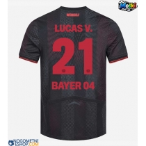 Moški Nogometni dresi Bayer Leverkusen Lucas Vazquez #21 Domači 2025-26 Kratek Rokav